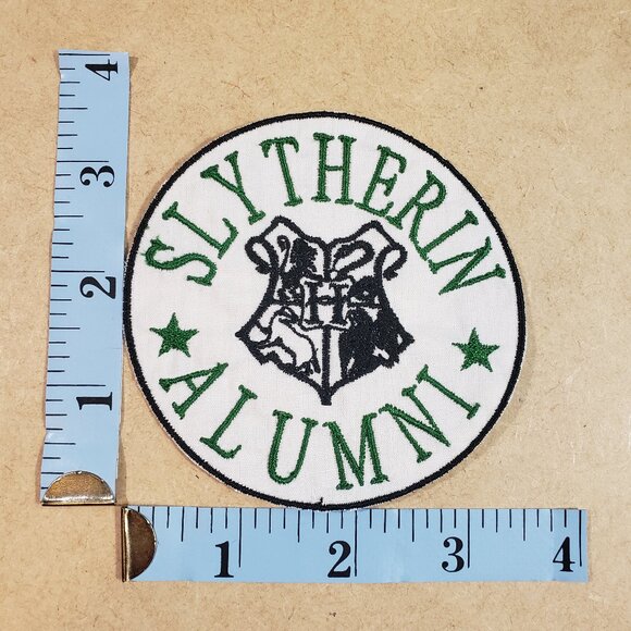 Slytherin Alumni Iron-On Patch (2/$12 or 5/$22) - Picture 2 of 2